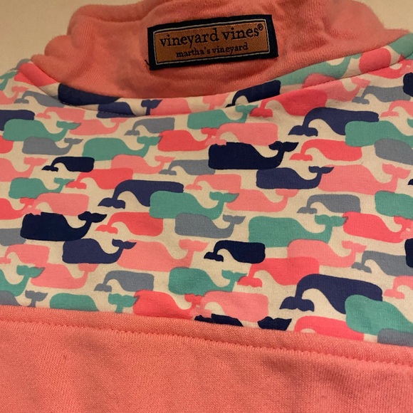 Vineyard Vines pink quarter zip - Picture 3 of 3
